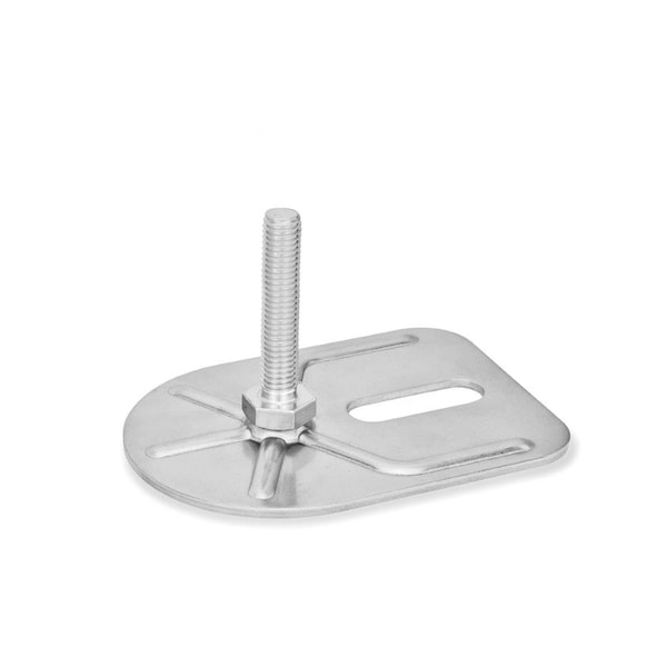 JW Winco GN43-80-3/8X16-150-E0-S Leveling Feet
